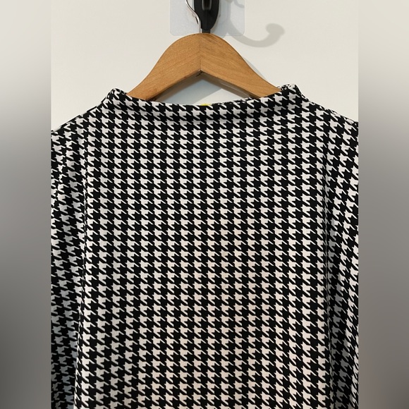 3/$30 High Neck back zip long sleeve top - Picture 4 of 8